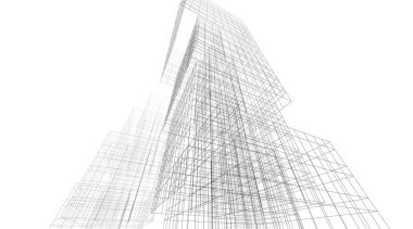 soyut mimari duvar kağıdı, dijital arkaplan