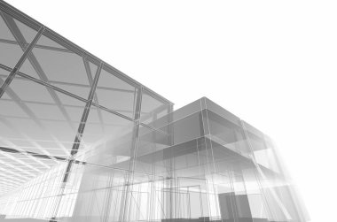 soyut mimari duvar kağıdı, dijital arkaplan