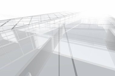 soyut mimari duvar kağıdı, dijital arkaplan