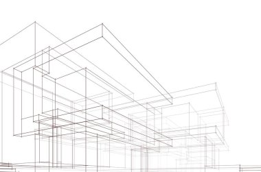 soyut mimari duvar kağıdı, dijital arkaplan