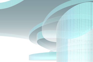 soyut mimari duvar kağıdı, dijital arkaplan