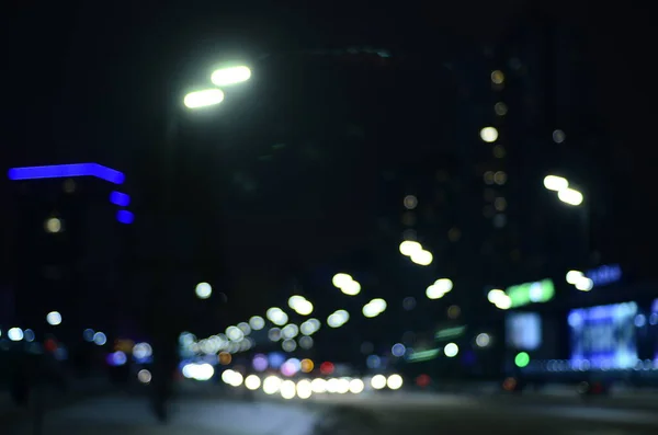 불빛의 추상적 — 스톡 사진