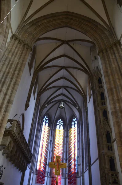 Belle Église Vue Intérieure — Photo