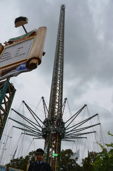 Munich Niemcy Wrzesień Września 2017 Monachium Niemczech Odbędzie Się Oktoberfest — Zdjęcie stockowe