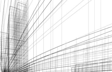 3D mimari sanat, dijital duvar kağıdı