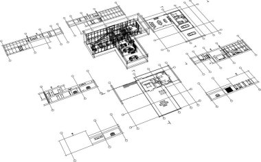 3D mimari sanat, dijital duvar kağıdı