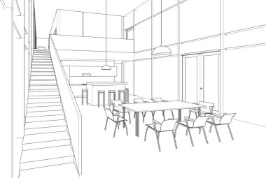 3D mimari sanat, dijital duvar kağıdı