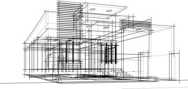 3D mimari sanat, dijital duvar kağıdı