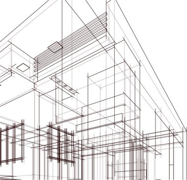 3D mimari sanat, dijital duvar kağıdı