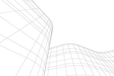 mimari duvar kağıdı tasarımı, dijital konsept arkaplan