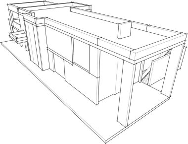 mimari duvar kağıdı tasarımı, dijital konsept arkaplan
