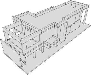 mimari duvar kağıdı tasarımı, dijital konsept arkaplan