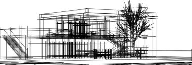 mimari duvar kağıdı tasarımı, dijital konsept arkaplan