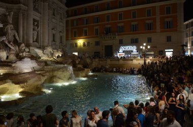 Roma, İtalya, güzel antik mimari