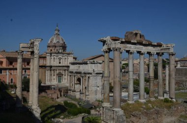 Roma, İtalya, güzel antik mimari