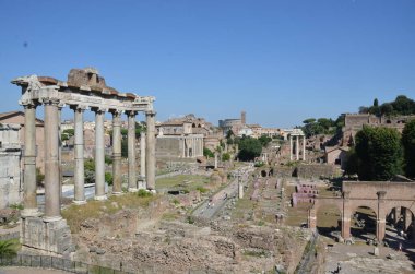 Roma, İtalya, güzel antik mimari