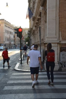 Roma, İtalya, güzel antik mimari