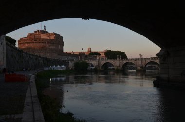 Roma, İtalya, güzel antik mimari