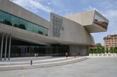 Roma 'daki MAXXI Müzesi cephesi 