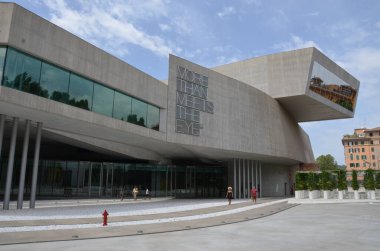 Roma 'daki MAXXI Müzesi cephesi 