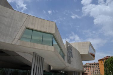 Roma 'daki MAXXI Müzesi cephesi 