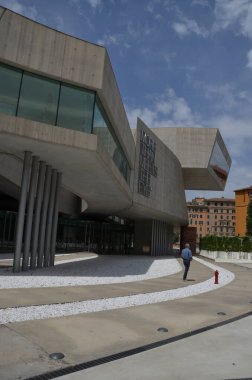 Roma 'daki MAXXI Müzesi cephesi 