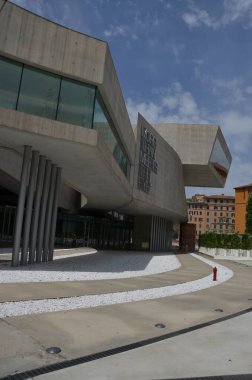 Roma 'daki MAXXI Müzesi cephesi 