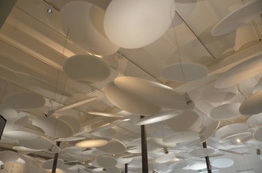 Roma 'daki MAXXI Müzesinin içinde. 