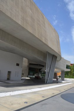 Şehirdeki modern mimari görüşü