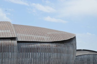 Şehirdeki modern mimari görüşü