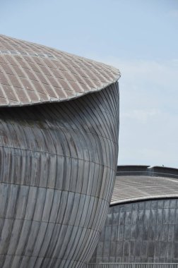 Şehirdeki modern mimari görüşü