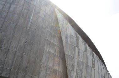 Şehirdeki modern mimari görüşü