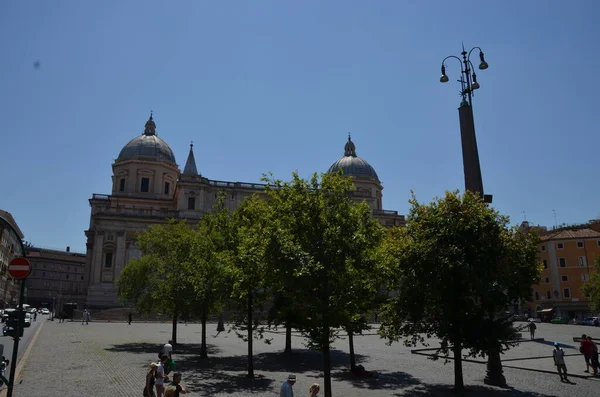 Рим Италия Красивая Древняя Архитектура — стоковое фото