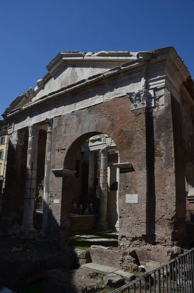 Rom Italien Smuk Gammel Arkitektur - Stock-foto