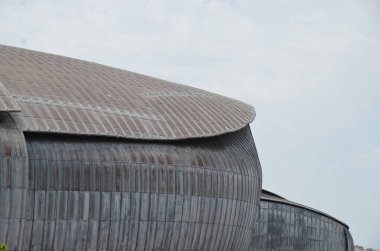 Şehirdeki modern mimari görüşü