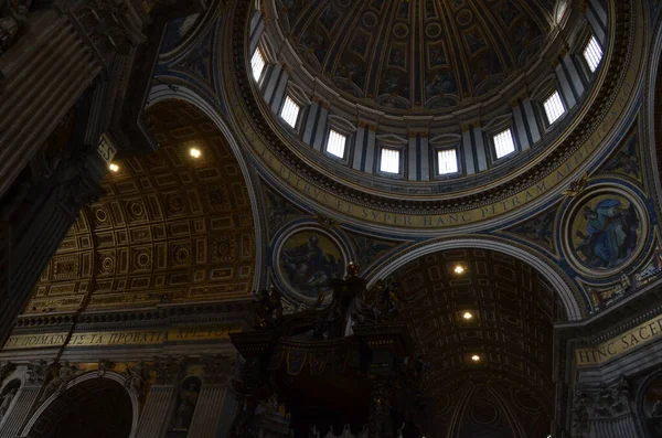 Interiorul Primăriei Vatican Rome Italy — Fotografie, imagine de stoc