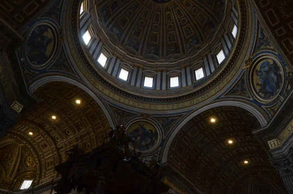 Interiorul Primăriei Vatican Rome Italy — Fotografie, imagine de stoc