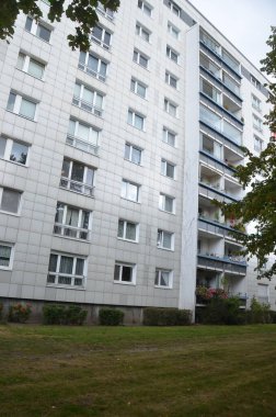 Şehrin sokak manzarası Berling, Almanya