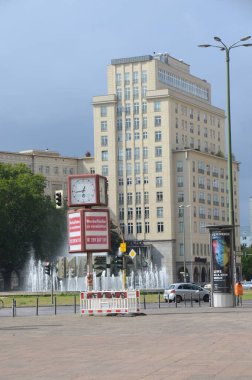 Şehrin sokak manzarası Berling, Almanya