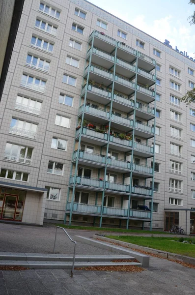 Vista Sulla Strada Della Città Berling Germania — Foto Stock