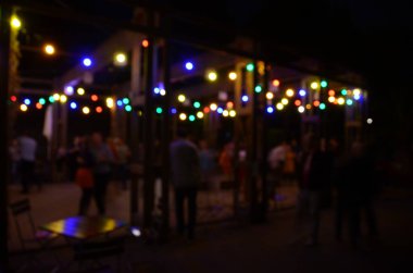 arka plan ile ufuk ışık