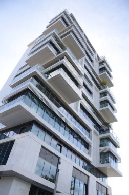 Berlin, Almanya 'da modern yapı cephesi
