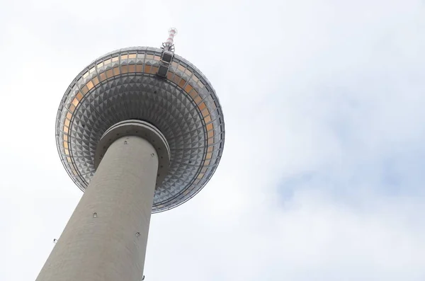 Berlin Almanya Daki Alexanderplatz Bulunan Kulesi — Stok fotoğraf