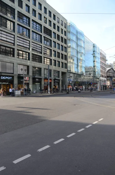 Straßenansicht Der Stadt Berlin Deutschland — Stockfoto
