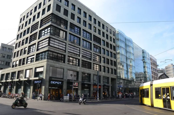 Straßenansicht Der Stadt Berlin Deutschland — Stockfoto