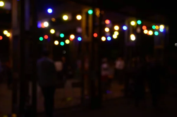 Abstract Background Defocused Lights — Stock Photo, Image