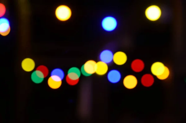 Abstract Background Defocused Lights — Stock Photo, Image