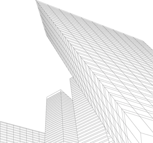 การออกแบบวอลล เปเปอร งสถาป ตยกรรม นหล งแนวค ตอล — ภาพเวกเตอร์สต็อก