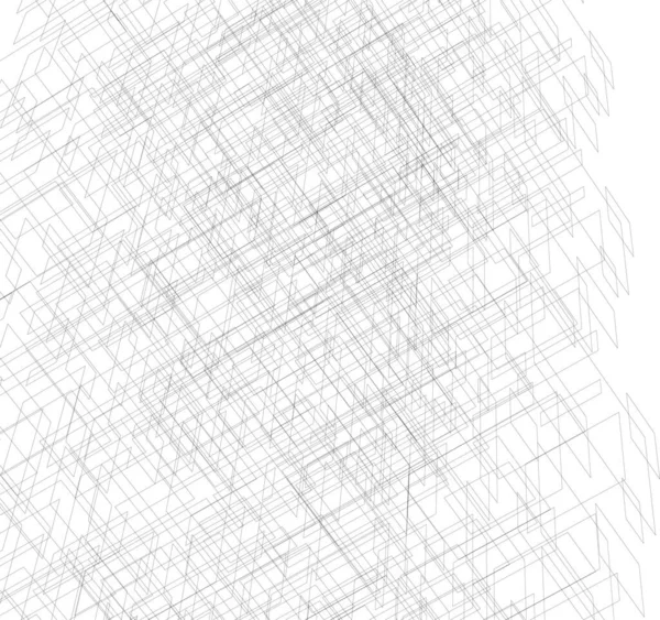 Abstrakt Geometrisk Form Vektor Illustration – Stock-vektor