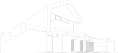 minimal geometrik mimari yapı tasarımı